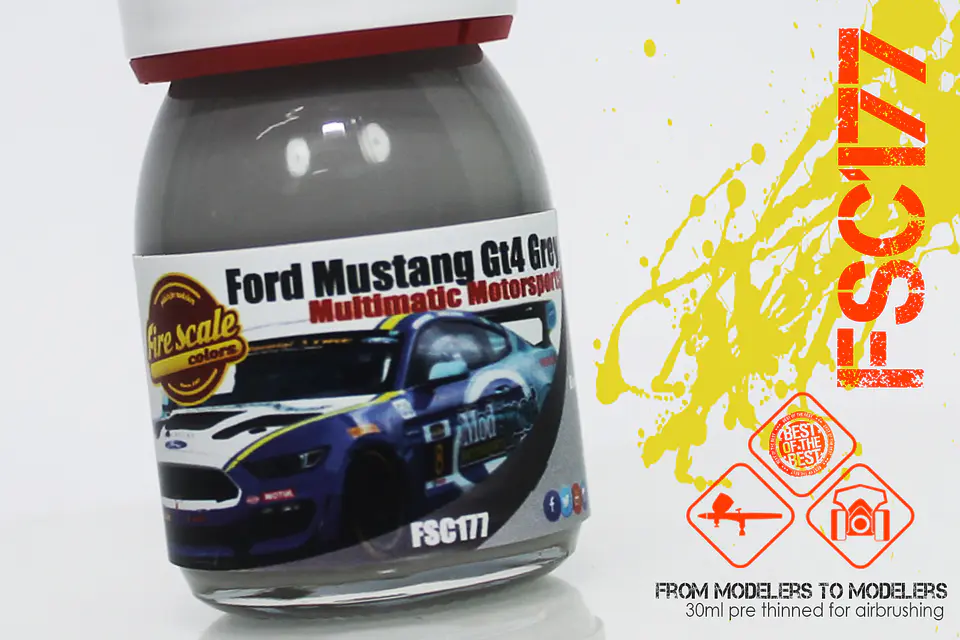 Ford Mustang GT4 Multimatic Motorsports Gray 1