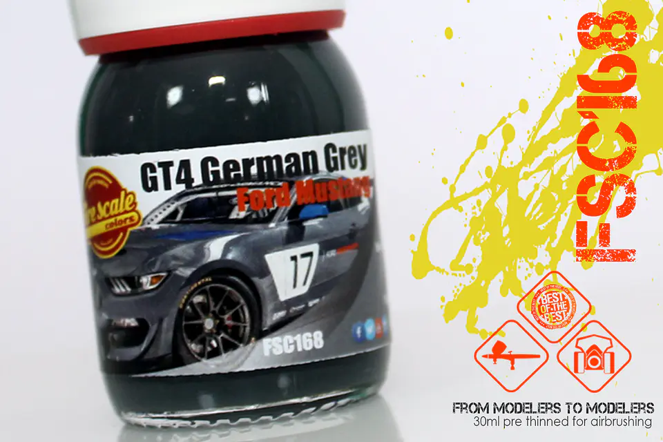 GT4 German Gray Ford Mustang 1