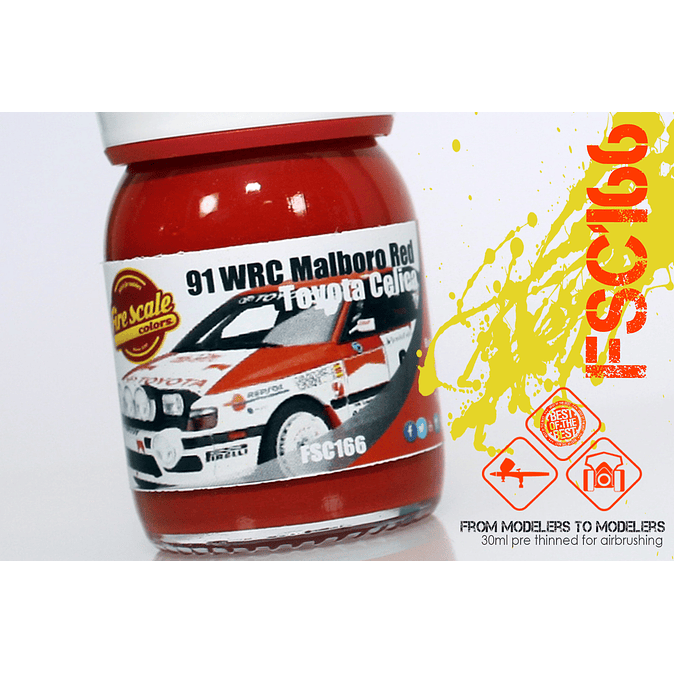 91 Malboro Red Toyota Celica 1