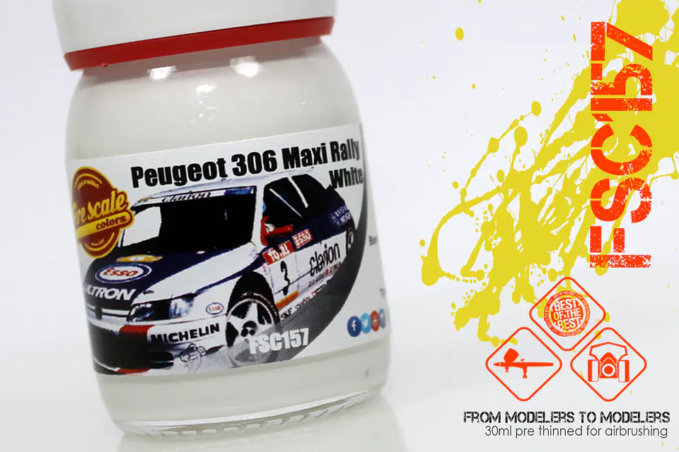 Monte Carlo 1996 White - Peugeot 306 Maxi 2