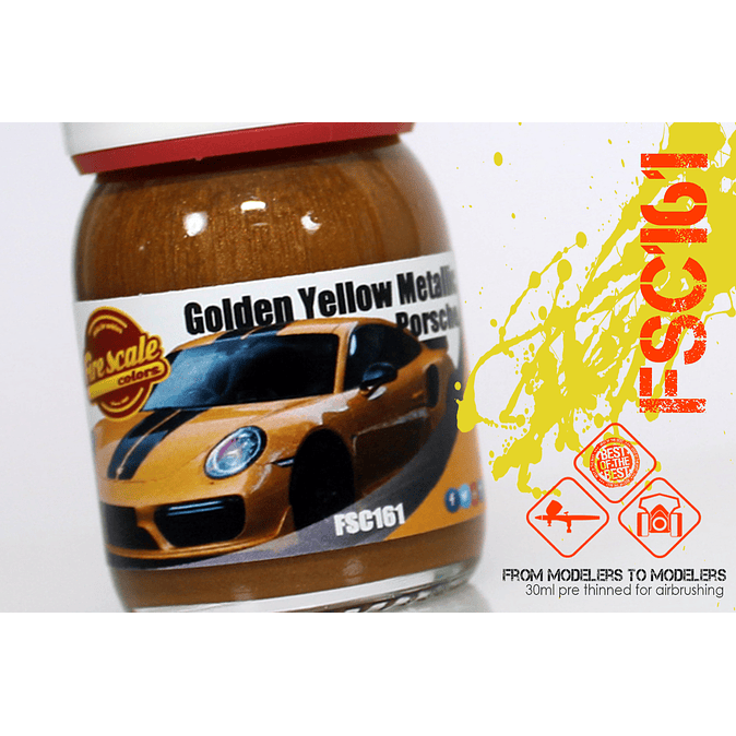 Golden Yellow Metallic 1