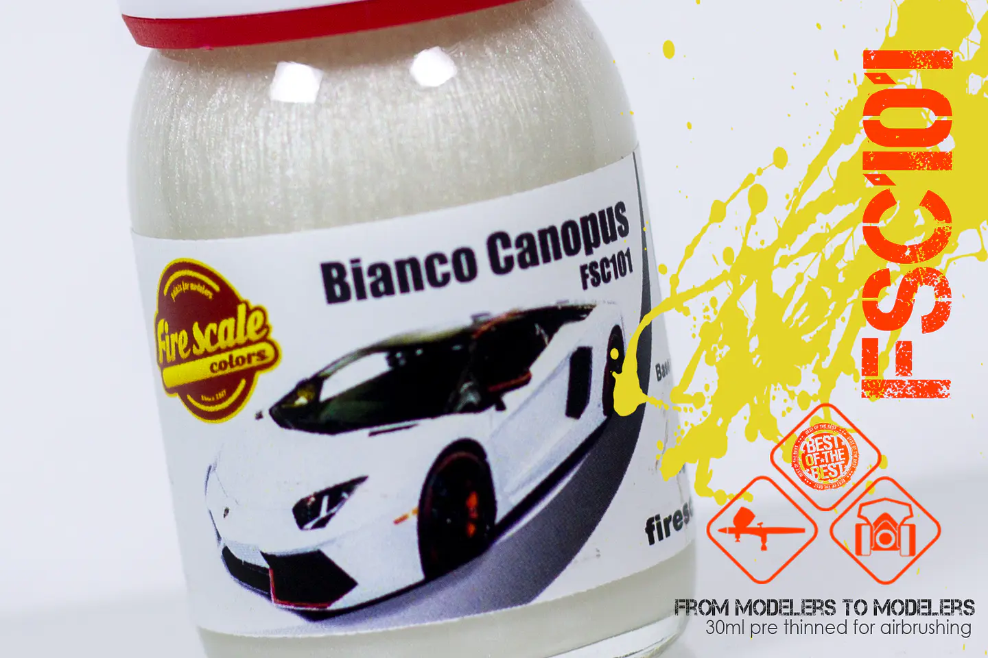 Bianco Canopus Lamborghini 1
