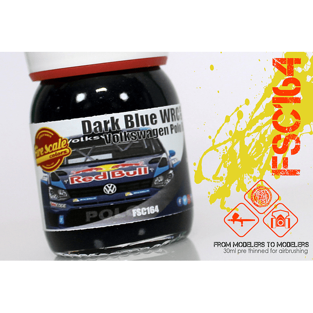 Dark Blue WRC Volkswagen Polo 2