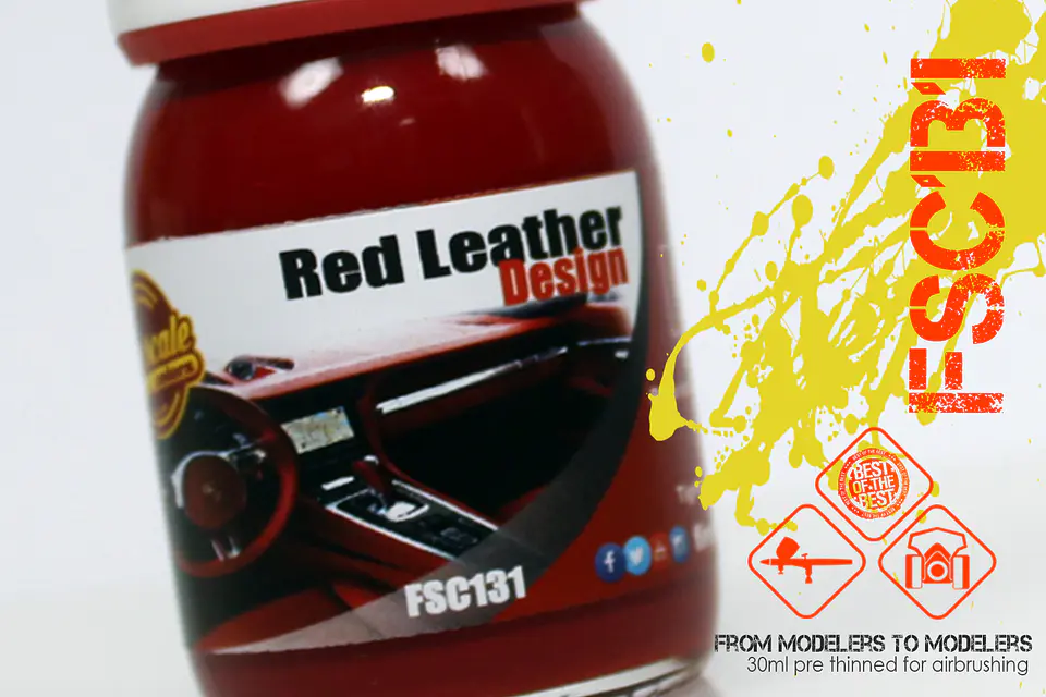 Red Leather Design 2