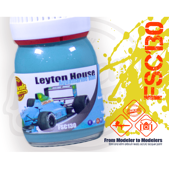 Leyton House Aquamarine Blue 1