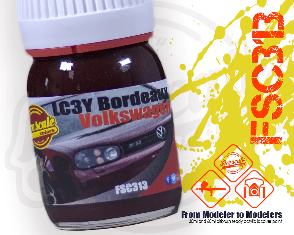 LC3Y BORDEAUX VOLKSWAGEN 1