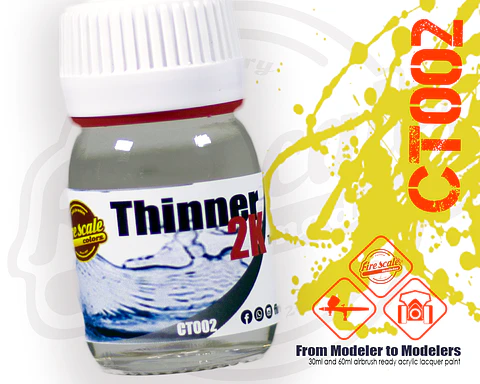 2K Clearcoat High-Gloss Thinner