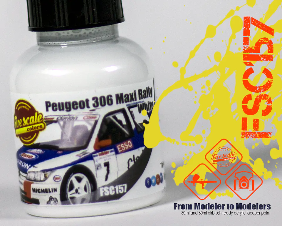Monte Carlo 1996 White - Peugeot 306 Maxi 1