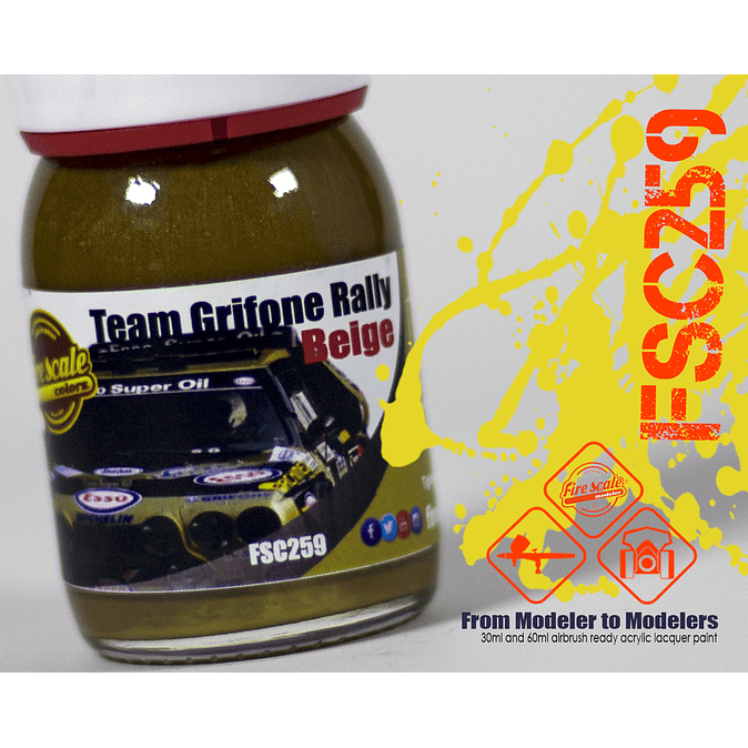 Team Grifone Rally Beige. Met 1