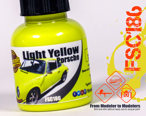  Porsche jaune clair