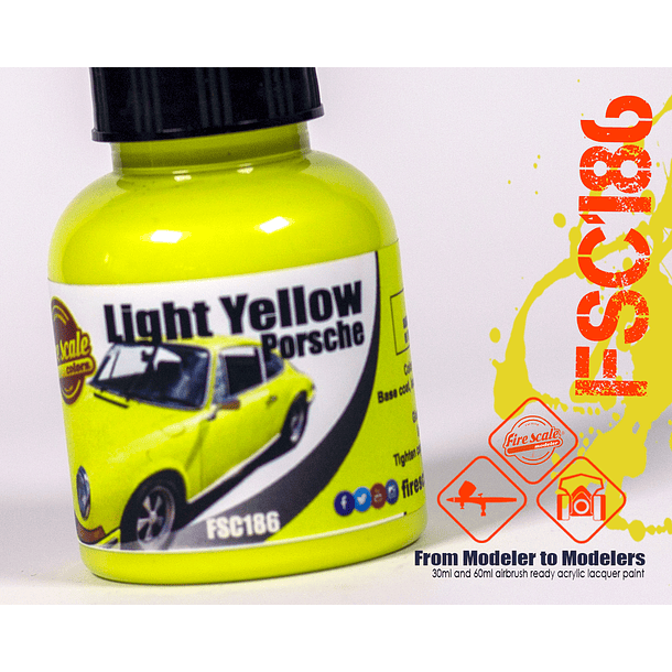 Light Yellow Porsche 1