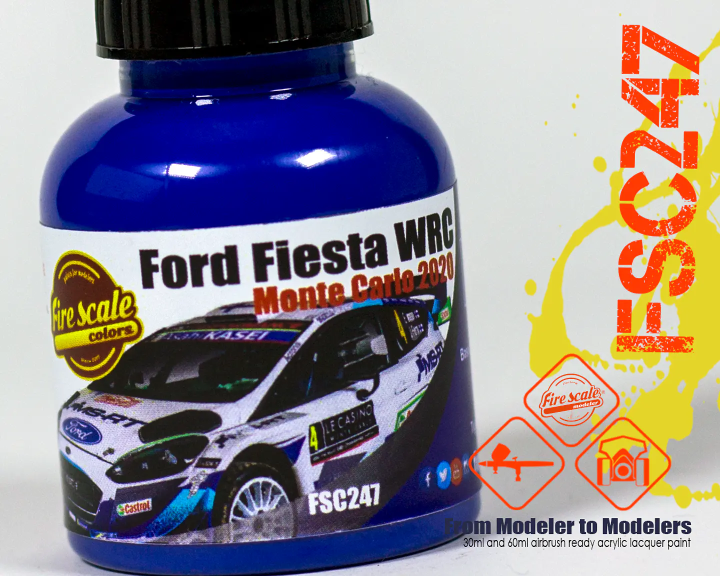 Ford Fiesta WRC Monte Carlo 2020 - Blue 1