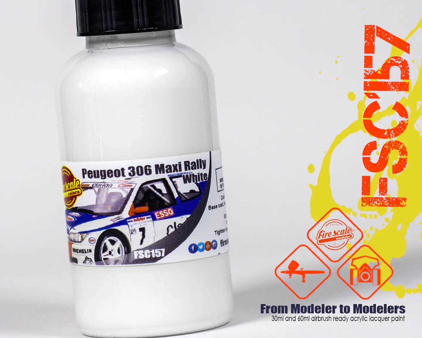 Monte Carlo 1996 White - Peugeot 306 Maxi 3