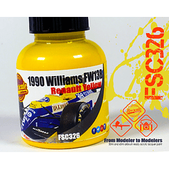 1990 Williams FW13B Renault Yellow
