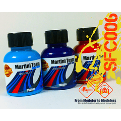Conjunto de colores del equipo Martini