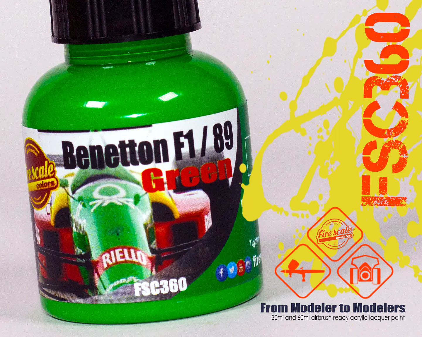 Benetton de F1 de 89 Green 1
