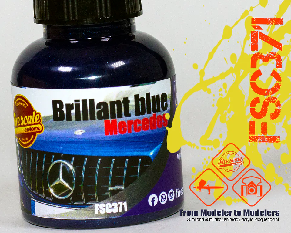 Mercedes Brillant Blue 1