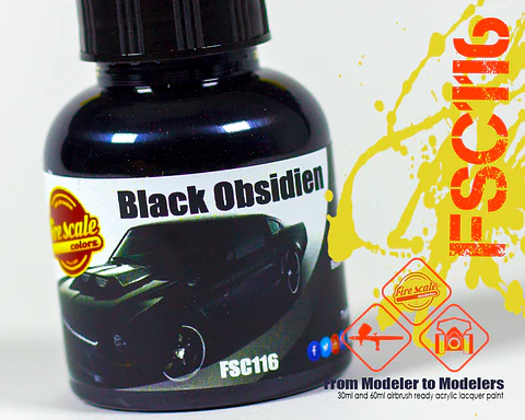 Schwarzer Obsidian