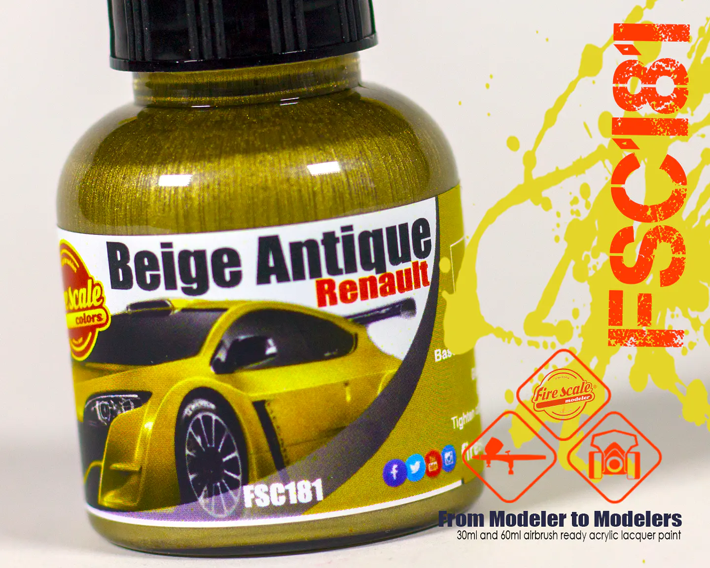 Beige Antique Renault 1