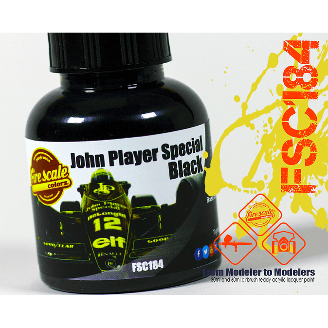 John Player Special Black 1