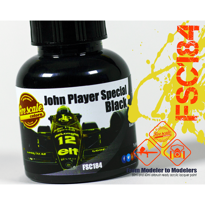 John Player Special Black