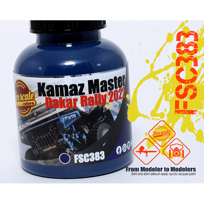 Kamaz Master Dakar Rally 2022 - Blue 1