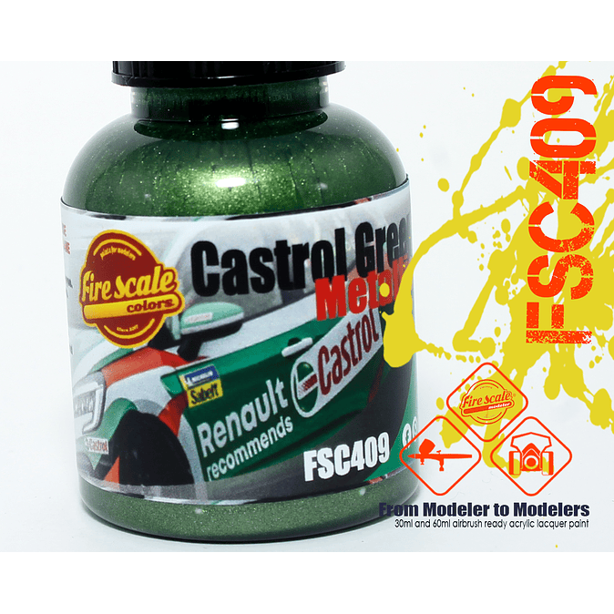 Metallic Castrol Green 1