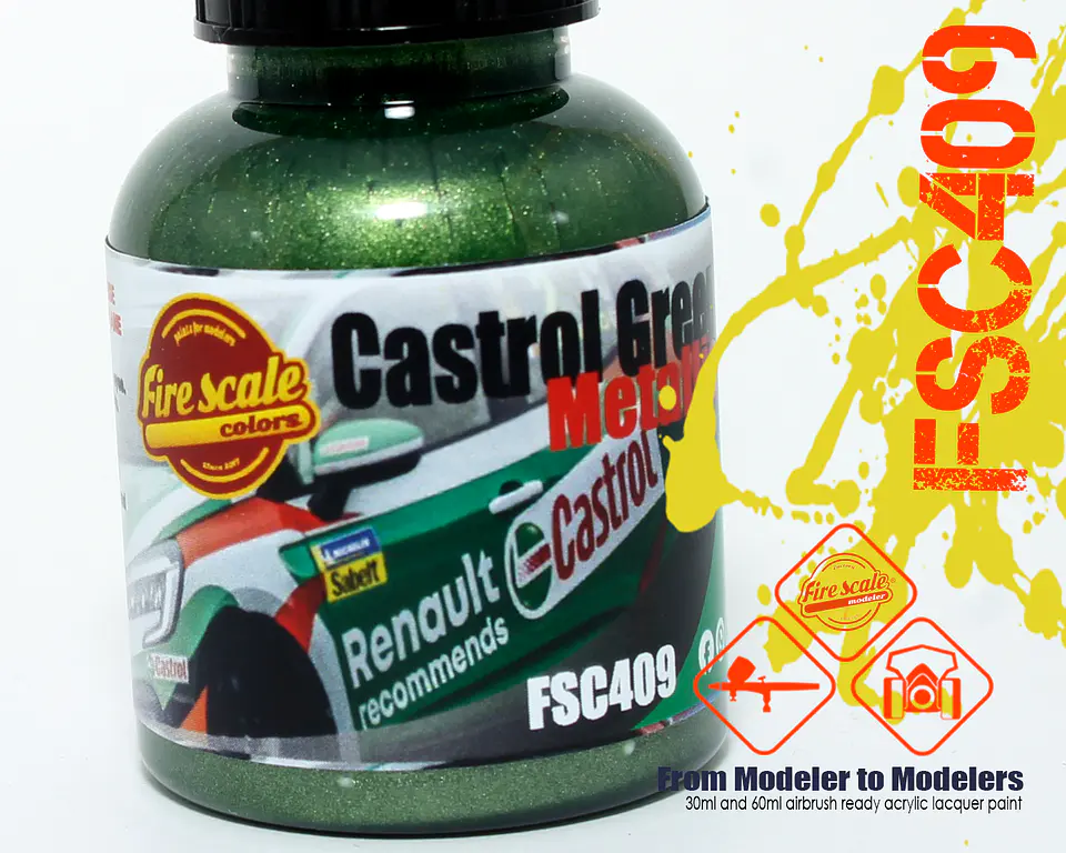 Metallic Castrol Green 1