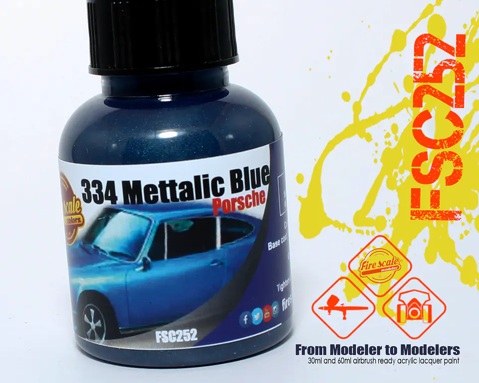 Metallic Blue Porsche 1