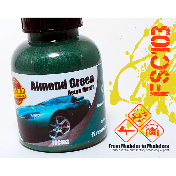 Almond Green Aston Martim