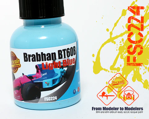 Brabhan BT60B Bleu Clair