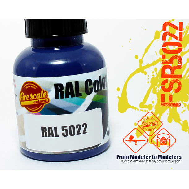 RAL 5022 : Peinture RAL 5022 (Bleu nuit)