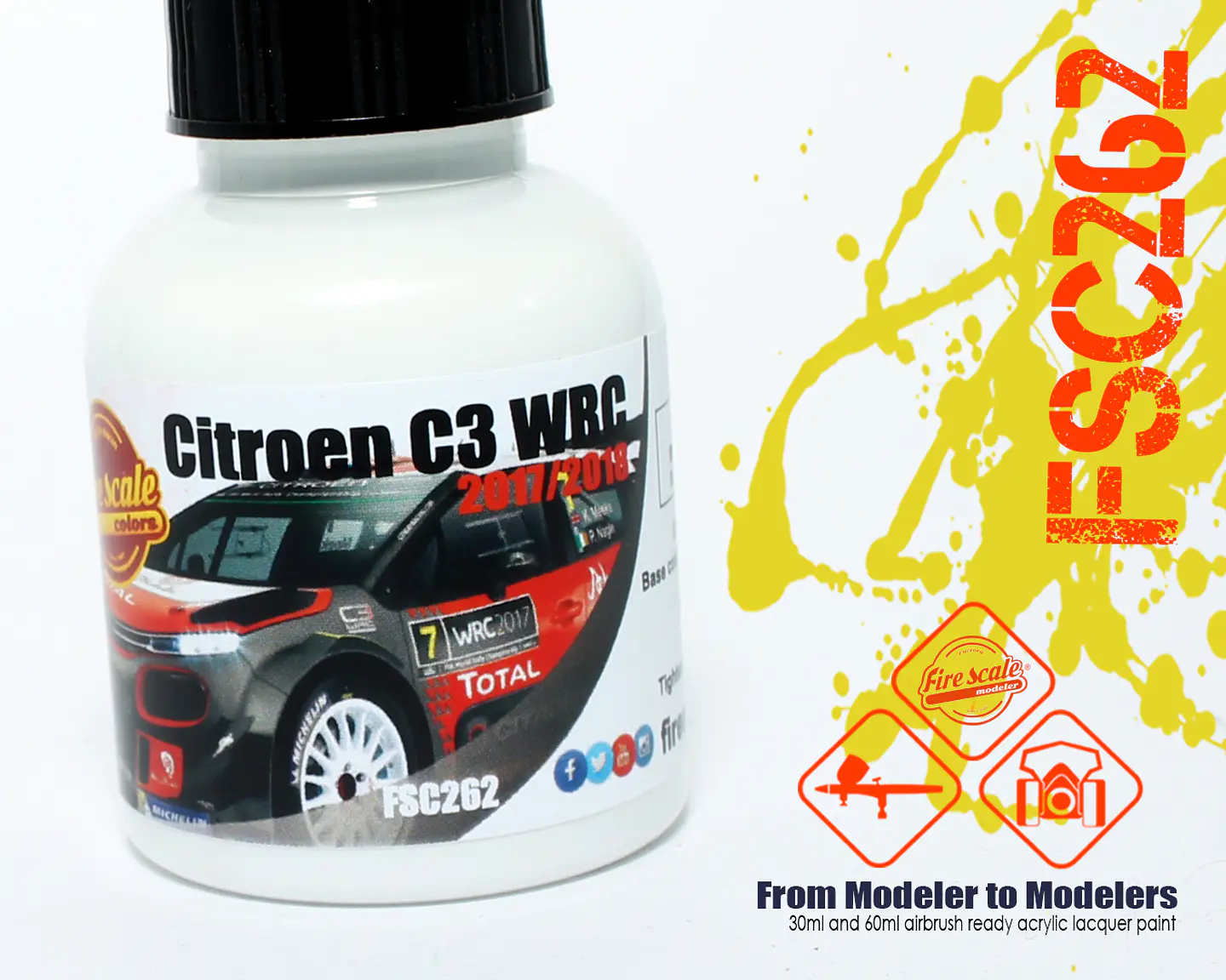 Citroen C3 WRC 2017/2018 - White 1