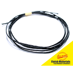 Hilo Trenzado Negro 0.8 mm