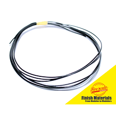 Cable negro Diámetro exterior 0,5 mm