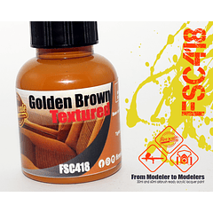Golden Brown Textured Design