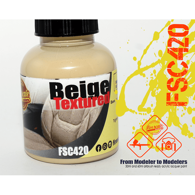 Beige Textured Design 1