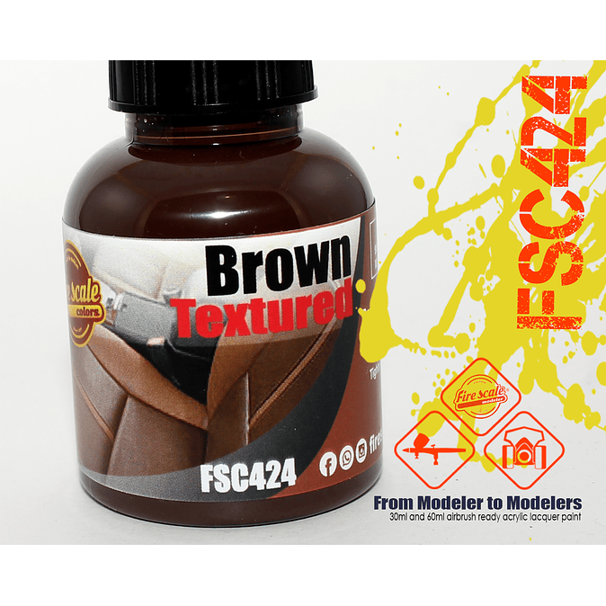 Brown Textured Design 1