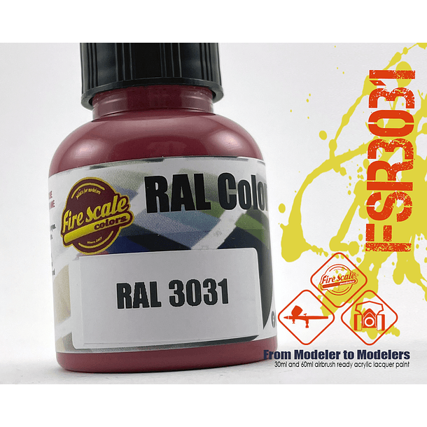 Ral 3031 rojo oriente 1