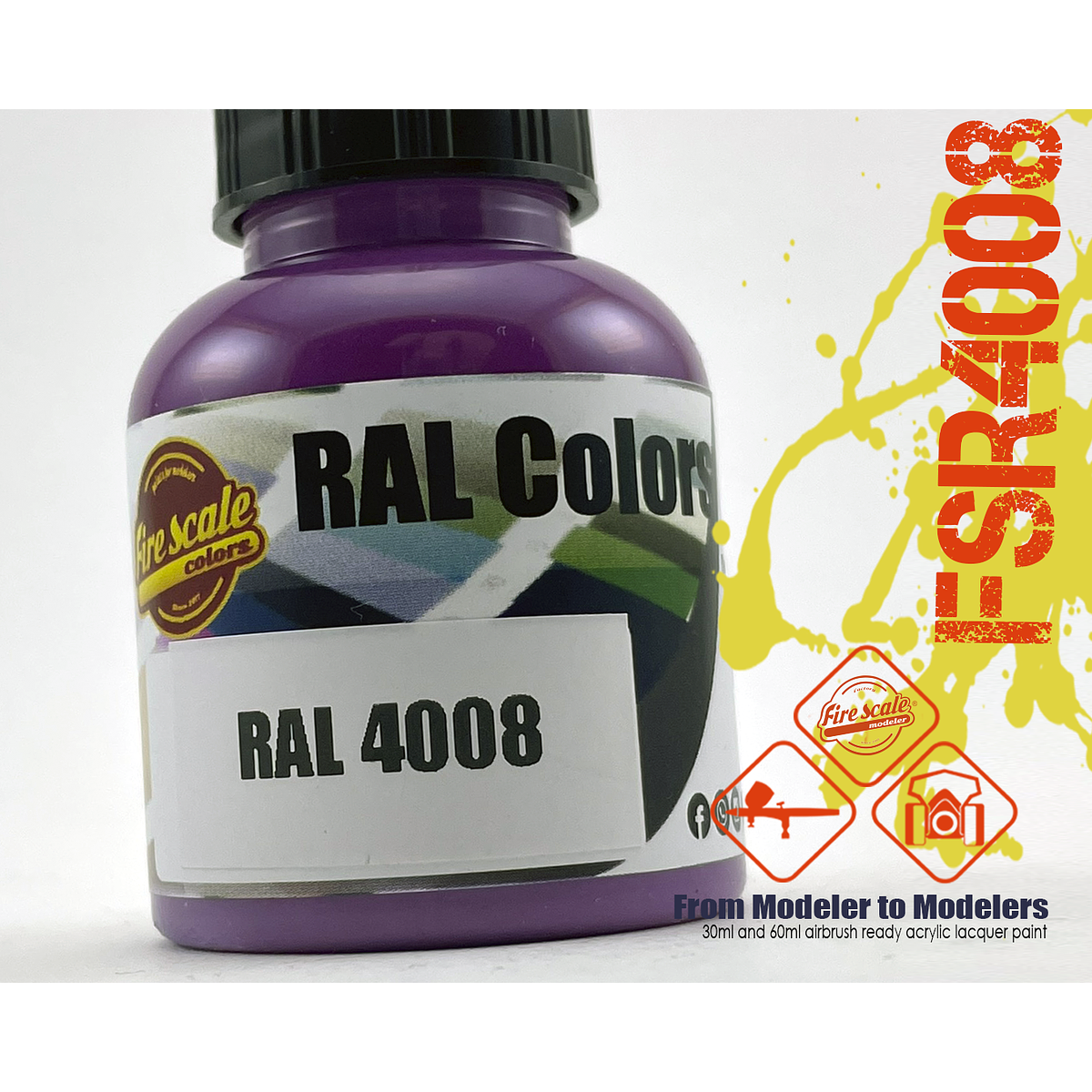Rairakku Violet Pigment Paste (RAL 4008) 