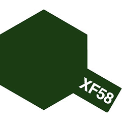 Flat Olive Green XF58 Similar - 400ml