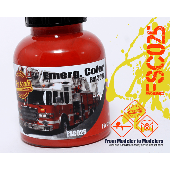 RAL 3000 Emerg. Colors - 400ml 1
