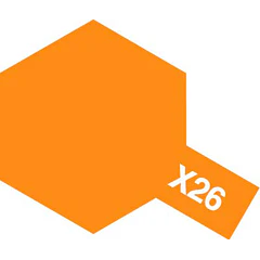 Tamiya 81526 - Farba akrylowa - X-26 Clear Orange gloss / 10ml