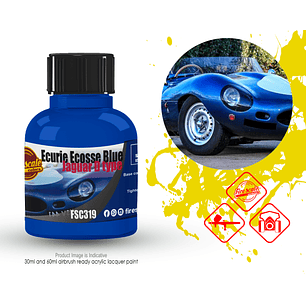 Jaguar D Type Ecurie Ecosse Blue 