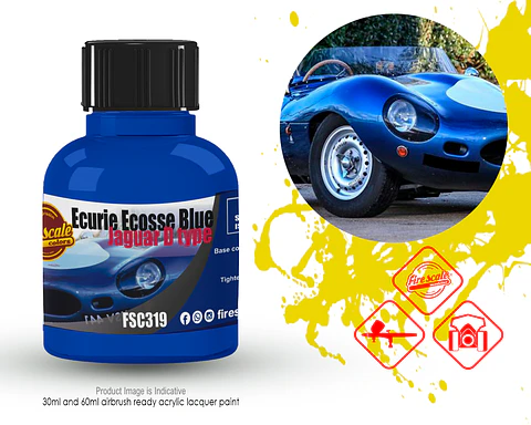 Jaguar D Type Ecurie Ecosse Blue 
