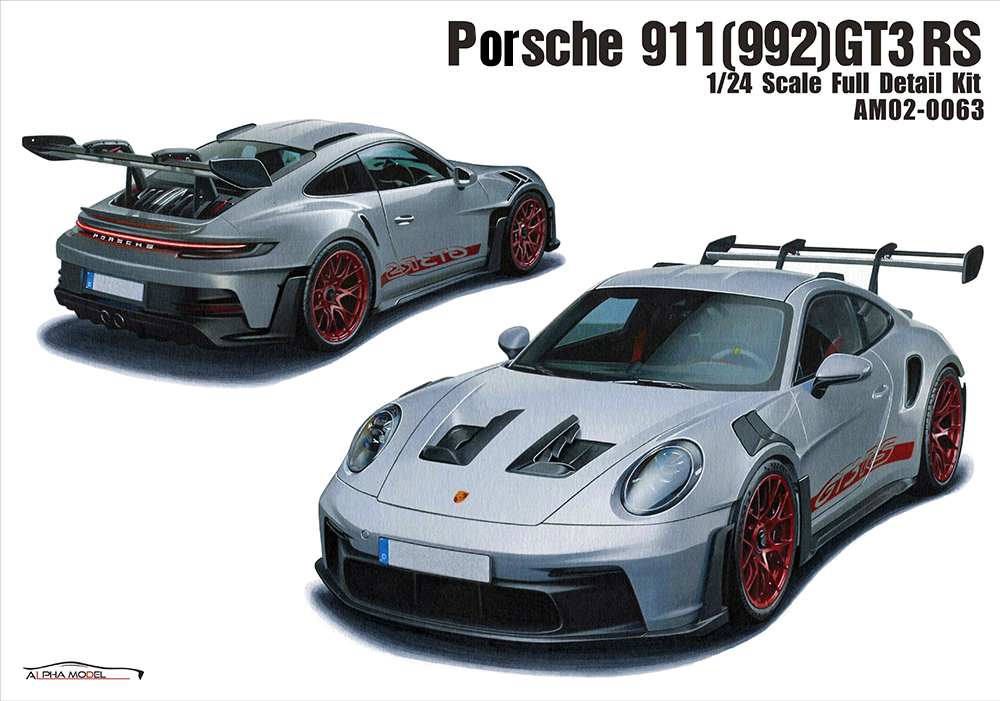 Porsche 911 (992) GT3 RS 1:24