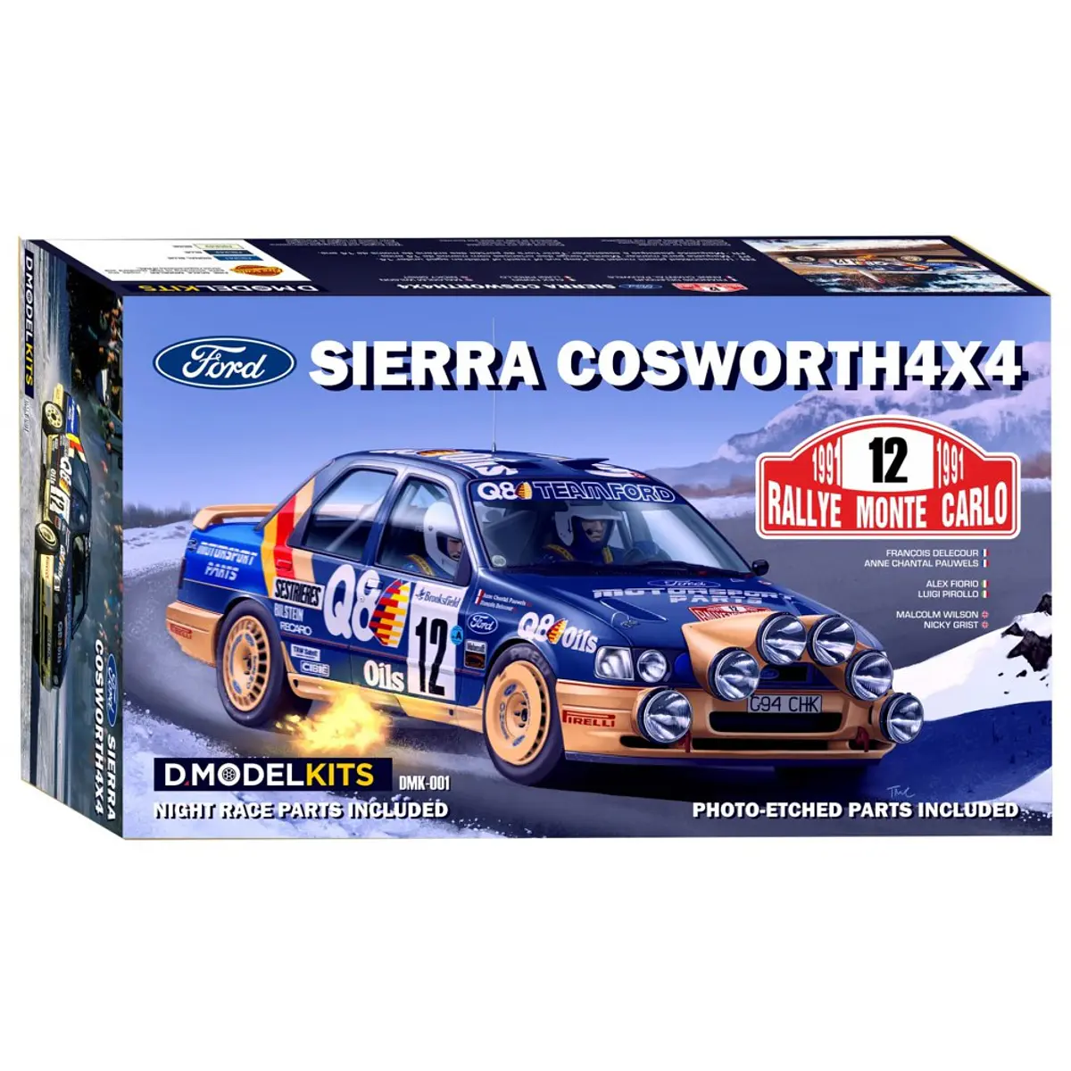 Starter 1/43 - Kit Modèle Réduit Ford Sierra Cosworth / Mazda 323 Monte Carlo 1987