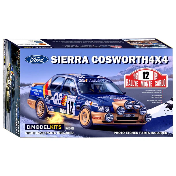 Ford Sierra Cosworth 4x4 Monte Carlo 91 - Blue - 400ml main image 0