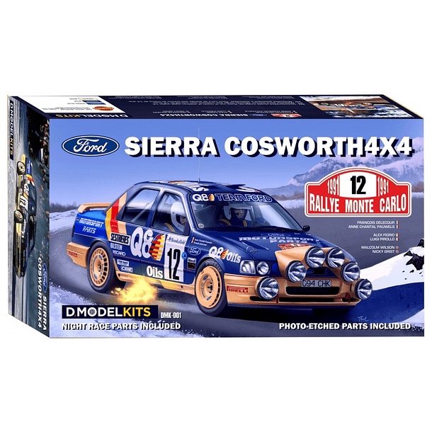 FORD SIERRA COSWORTH 4X4 - RALLY MONTE CARLO 1991 1