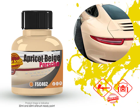 Apricot Beige Porsche 